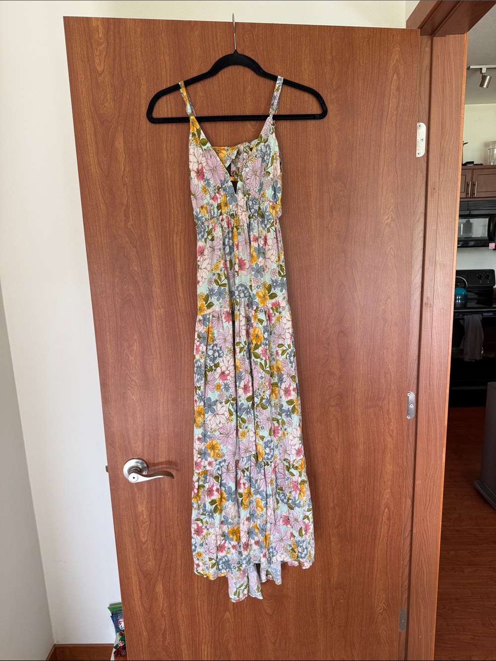Floral Maxi Sundress with Smocked Waist